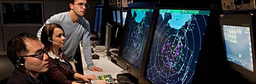People navigating the ATC screens